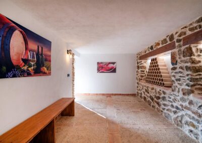 Bodega serena de la finca, lista para compartir los mejores momentos de los huespedes