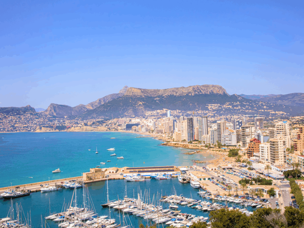 Paisaje del invierno en Costa Blanca, un destino ideal para una escapada rural en Alicante